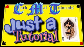 Just a Tutorial. Card Mat Tutorials.