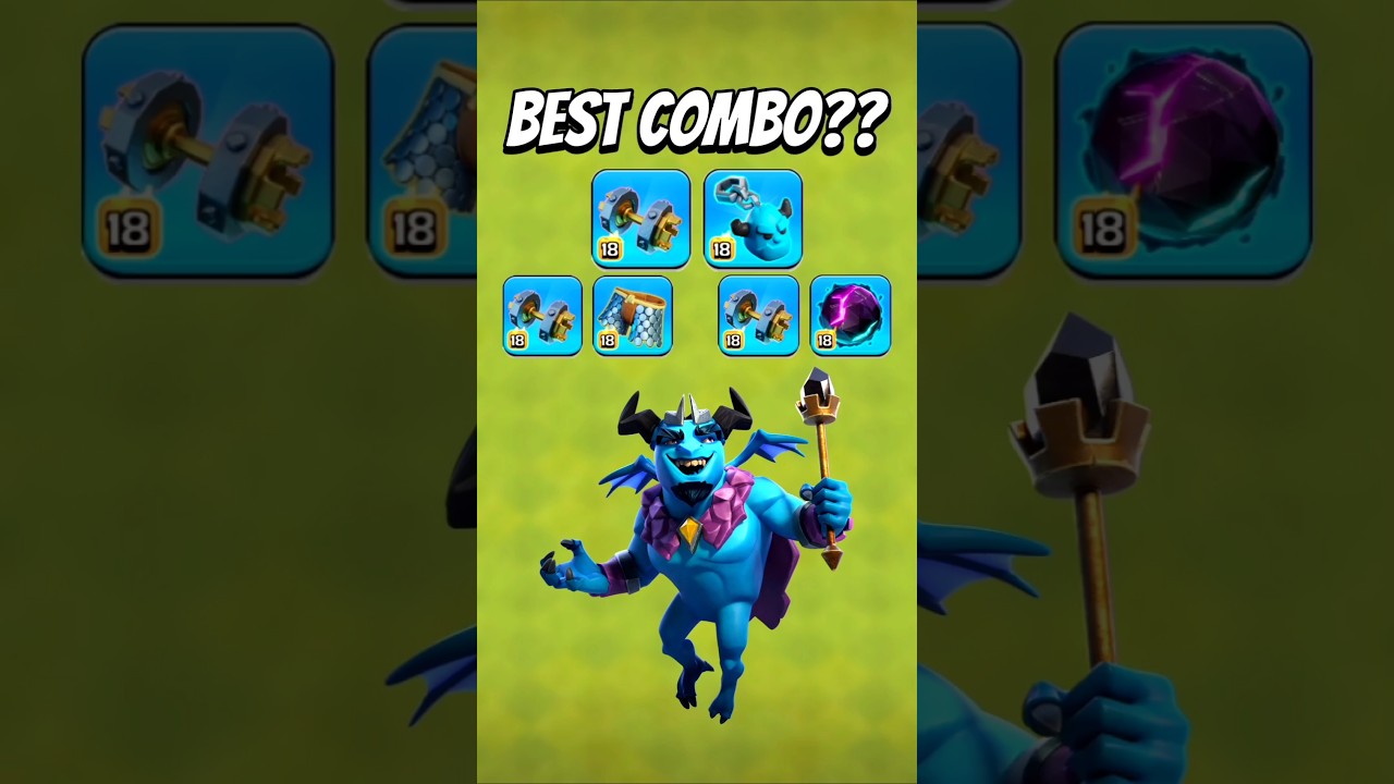 Best Hero Equipment for Minion Prince with Noble Iron | Clash of Clans | r great 