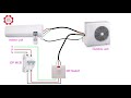 Single phase air conditioners wiring diagrams