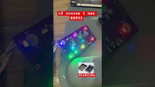 A different kind of WS2812B LED #arduino #esp32 #neopixel #adafruit #maker #makersgonnamake #nuvoton