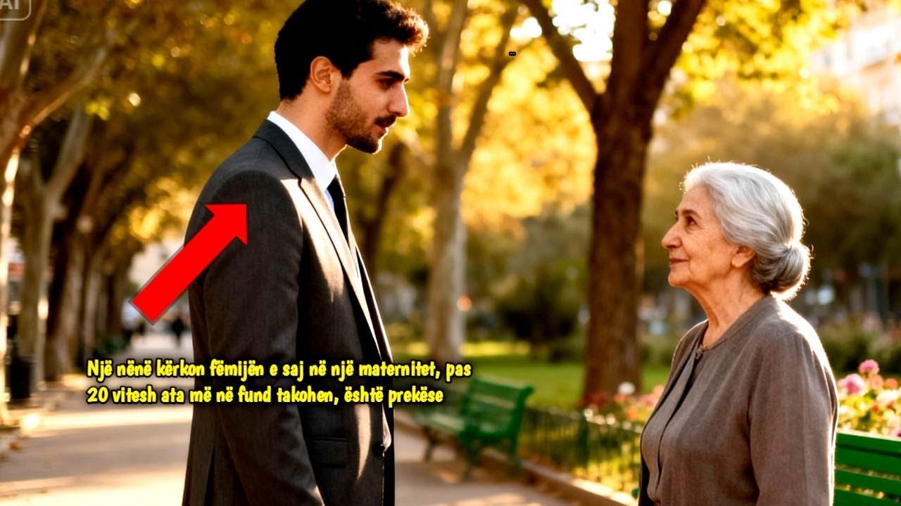 Një nënë kërkon fëmijën e saj në një maternitet, pas 20 vitesh ata më në fund takohen, është prekëse