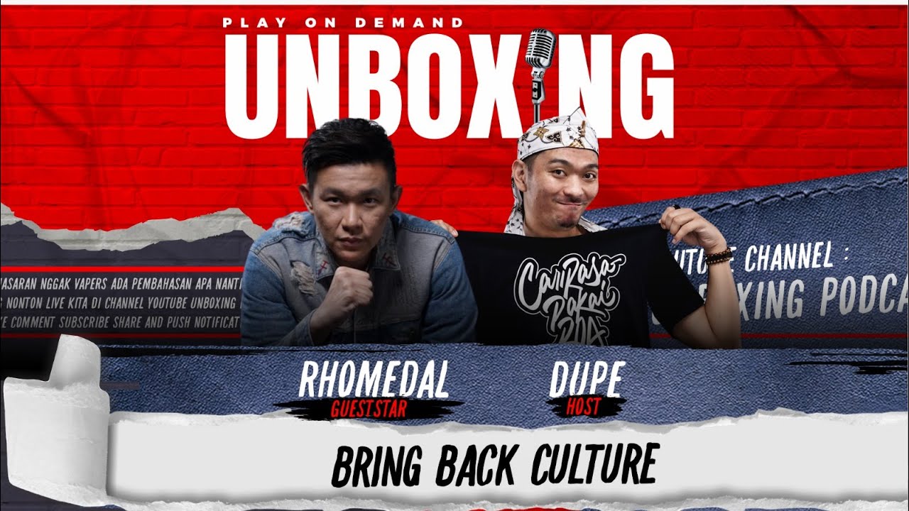 BRING BACK CULTURE || UNBOXING EPS 102 - YouTube