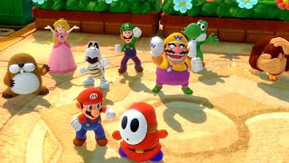 Super Mario Party - MiniGames - Mario Vs Shy Guy Vs Hammer Bro Vs Rosalina