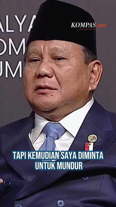 Di Depan Erdogan, Prabowo Cerita  Dipecat dari TNI, Nyapres 4 Kali