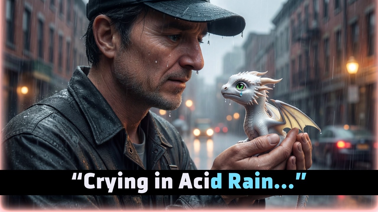 The Albino Hatchling Cried in Acid Rain—Then a Human Mechanic Came Running to Save It