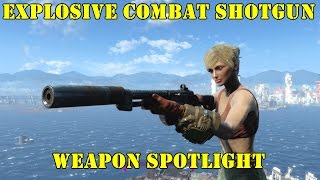 Fallout 4: Weapon Spotlights: Explosive Combat Shotgun