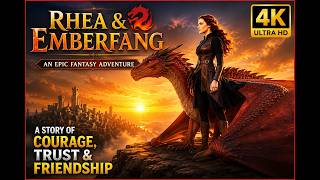 Rhea & Emberfang | Epic Dragon Adventure | Emotional Fantasy Animated Short Film (4K)
