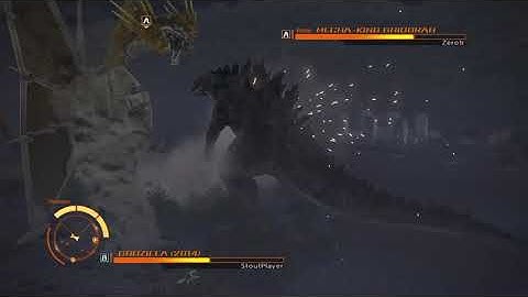 GODZILLA PS4 : Godzilla 2014 vs Mecha King Ghidorah