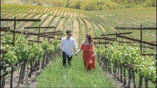Save the date video Laila & Tyrone Napa California Save the date video Laila & Tyrone Napa California