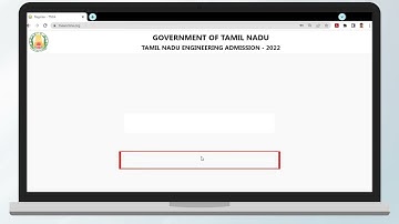 TNEA Counselling 2022