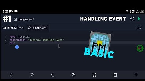 How to make Plugin PocketMine 4 ( Part 1 )