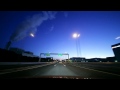 (HD) Morning drive in Tokyo 13 -早朝の首都高湾岸線（東行き編）[2013ver.]-