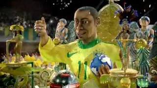 Publicidad Nike Robinho anuncio Write the Future Brasil 2010