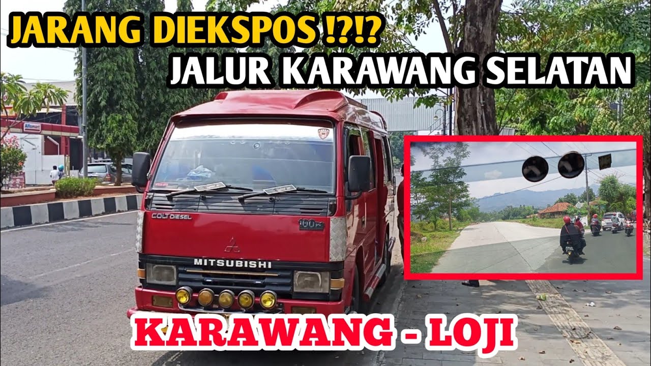 Ekspos !!! Jalur Karawang Selatan, Perjalanan Menggunakan Elf Karawang Loji
