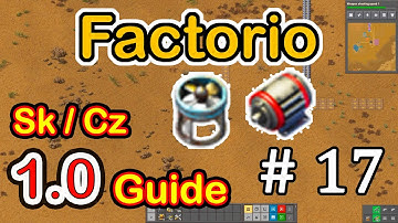 Flying robot frame a Electric engine - Factorio 1.0 Cz / Sk Megabus - Tutorial Guide #17