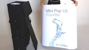 Eurostand Mini Pop Up Counter