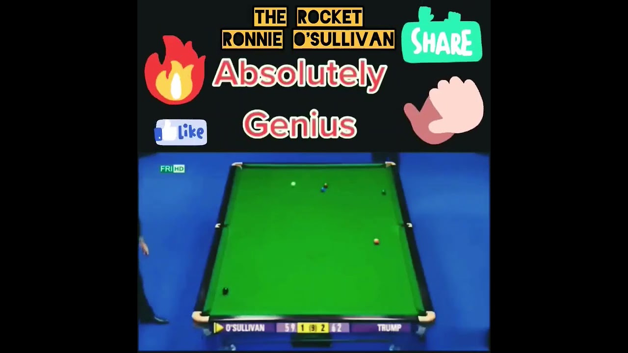 Absolutely Genius | The Rocket Ronnie O'Sullivan 