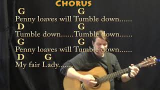 London Bridge is Falling Down (Kid Song) Guitar Cover Lesson in G with Chords/Lyrics - Munson