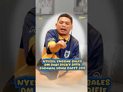 Nyesel enggak bales DM dari Dicky Difie padahal udah dapet 300
