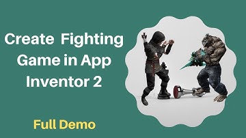 How To Make Fighting Game in MIT App Inventor 2 [ Full Demo ]