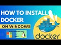 What is Docker | How to install Docker on Windows | how to create sample Image ?