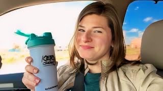 🚘 Roadtripping on Keto || Some “Dirty Keto” choices 😵‍💫