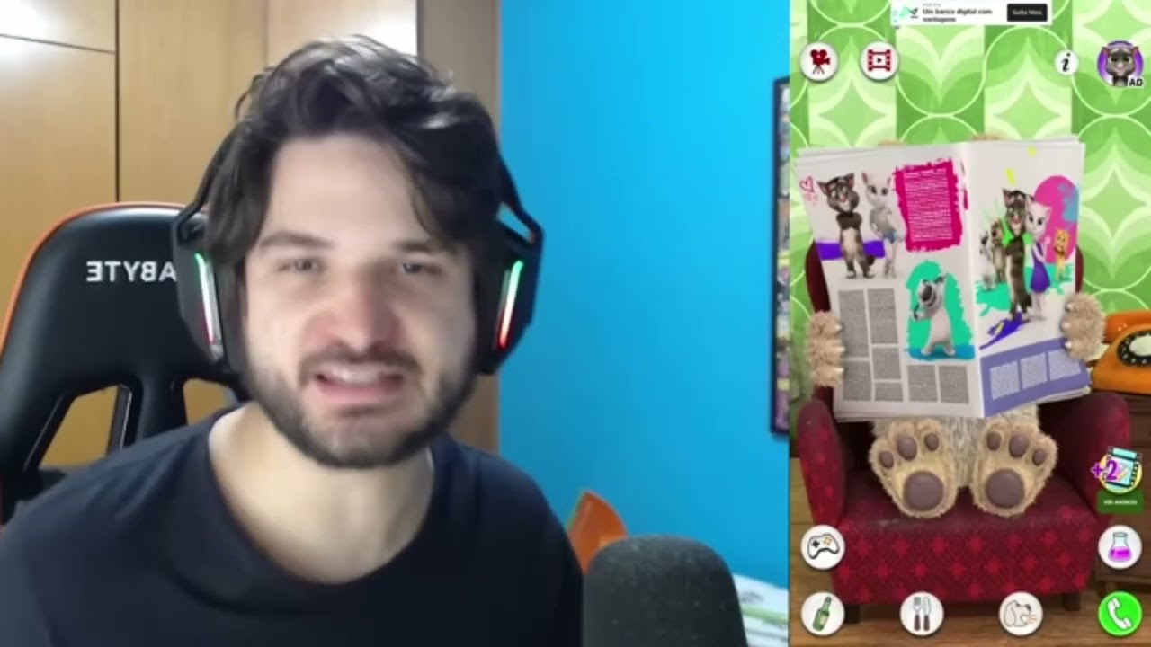 Filme do JAZZGHOST de talkings engraçados