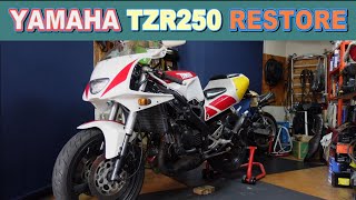 ヤマハ VXR エンジン　不動？ バイクレストア】YAMAHA TZR250 3XV エンジン不動 - YouTube