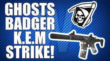 COD Ghosts: AMAZING Honey Badger KEM Strike on Octane! (Crazy Ending)