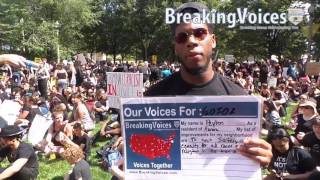 BlackLivesMatter Chicago Supporter July 11, 2016 by BreakingVoices.com 17 views 7 years ago 19 seconds