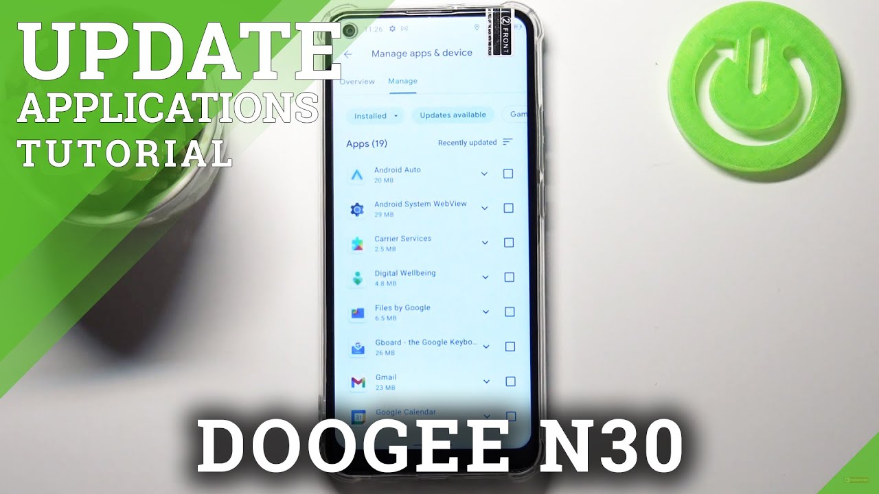 How to Update Apps on DOOGEE N30 – Download The Newest App Version