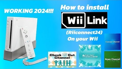 How To Download Riiconnect24 (Wiilink) On Your Wii WORKING 2024!!!