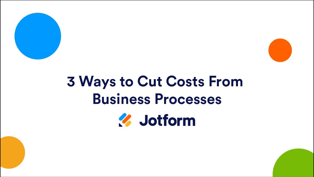 inar 3 Ways to Cut Costs From Business Processes YouTube