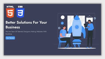 Simple Responsive Hero Section using HTML, CSS and FlexBox - Beginner Tutorial