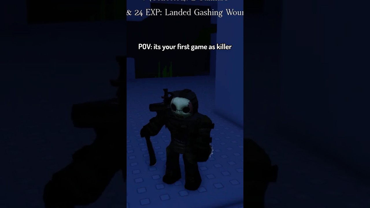 POV: its your first game as killer in forsaken 😭😭