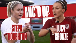 'That is why we can win the Euros!' | Houghton and Bronze Mic'd Up for England v England | Lionesses