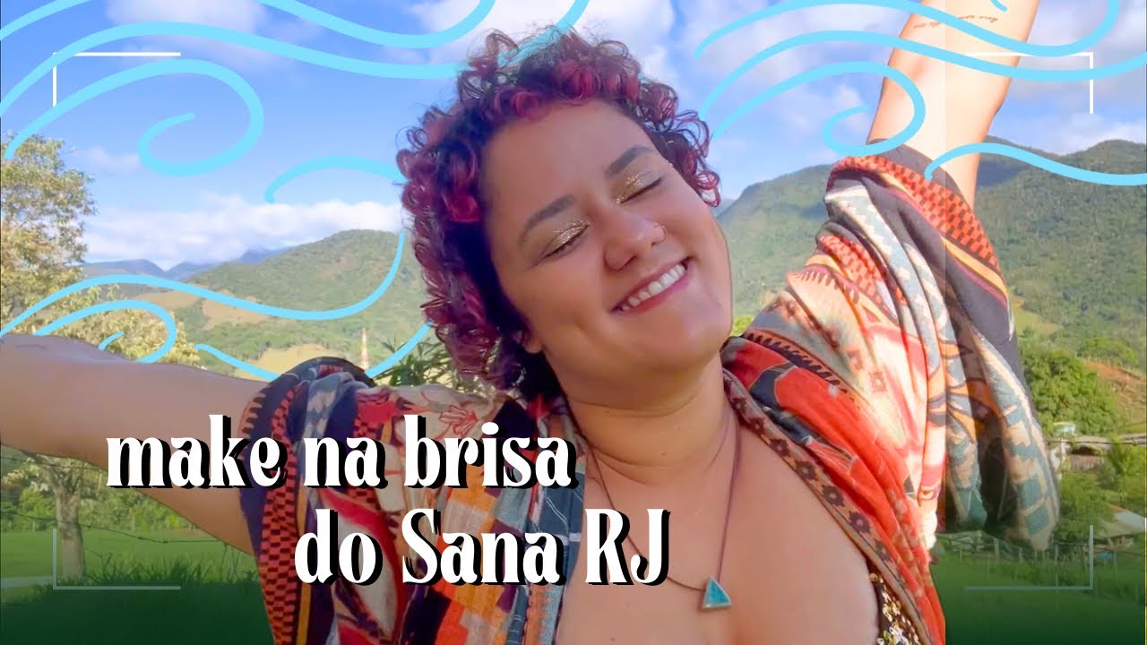 ASMR: te maquiando com sussurros na brisa fresca do Sana RJ