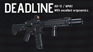 AR-15 Build with ULTRA ergonomics | ROBLOX DEADLINE
