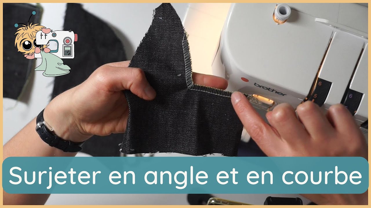 Comment coudre à la surjeteuse : coutures droites, angles et arrondis?