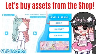 Let's buy assets from the Chibimation shop!!