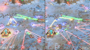 Ashes Of Singularity DX12 Vs DX11 Frame Rate Comparison - GTX 980 TI