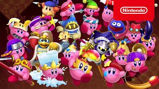 Espada, bastão, wrestler e… Waddle Dee?! – Kirby Fighters 2 (Nintendo Switch)