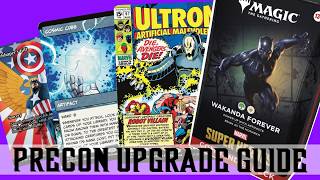 How to Upgrade the Wakanda Forever Precon with ALL MARVEL cards | MTG Upgrade Guide
Lets ramp up the power add some needed focus to the Wakanda Forever Magic: the Gathering commander precon using ONLY cards from the Marvel sets in this Black Panther deckbuilding guide!
You can view the whole decklist and see which specific cards I added and cut here:
https://archidekt.com/decks/24669487/wakanda_vs_ultron
Want to upgrade the other Marvel EDH precons using only Marvel cards? Check out my Marvel deckbuilding playlist, with guides to all the precons and much more!
https://www.youtube.com/playlist?list=PLJjLdzAFMxgA
#marvel #mtg #deckbuilding #wakandaforever #blackpanther How to Upgrade the Wakanda Forever Precon with ALL MARVEL cards | MTG Upgrade Guide