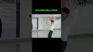 Jin’s iconic belly dance #btsfunnyshorts #btsshorts #jin