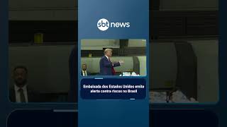 EUA alertam turistas sobre risco de sequestro e crimes violentos no Brasil | SBT Brasil (30/05/25)