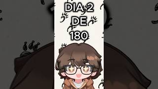 APRENDIENDO A DIBUJAR EN 180 DÍAS✏️🗓 DIA 2 #shorts #reto #vtuber #dibujo #arte #art #speedpaint