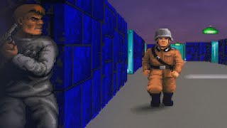 Wolfenstein 3D : Escape from Castle Wolfenstein E1M2 (HD Mod)