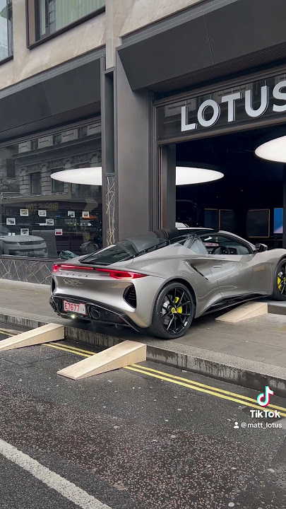 Lotus Emira V6 in London Mayfair #automobile #cars #emira #lotuscars #lotus #londoncars