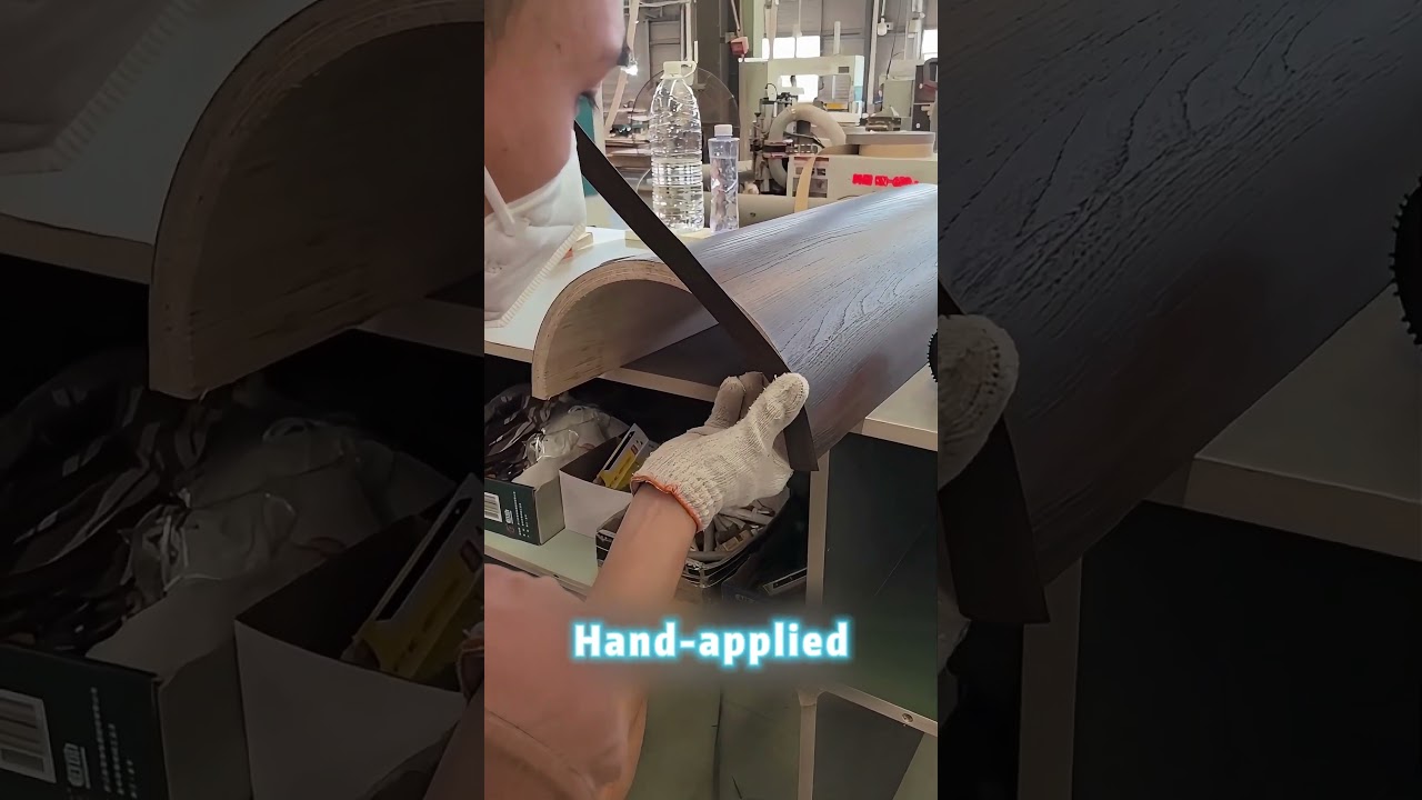 Edge sealing of arc cabinet 