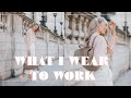 WHAT I WEAR TO WORK // Weekly Vlog // Fashion Mumblr